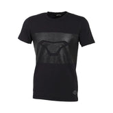 MACNA Striper Hombre Estilo Urbano Camiseta Negra – Maximomoto PT