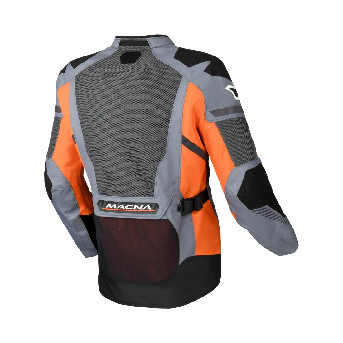 Macna Synchrone Adventure Chaqueta Light Gray Black Blue Orange – 4 – Maximomoto PT