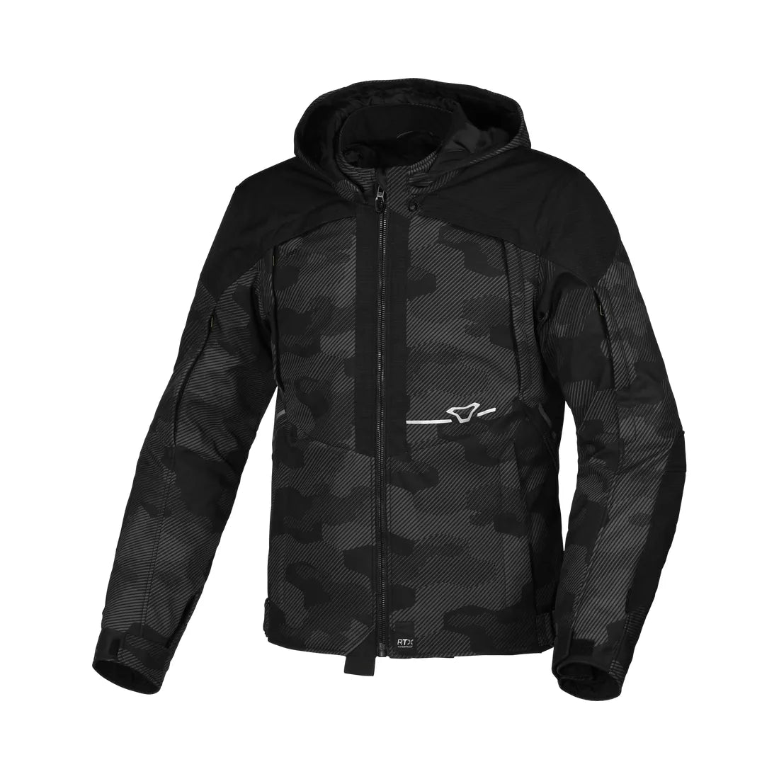Macna Territor Camuflage Men's Motorcycle Jacket Black – 1 – Maximomoto PT