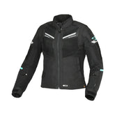 Macna Tondo women's black motorcycle textile jacket – Maximomoto PT