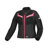 Macna Tondo women waterproof tourism jacket Black Pink – Maximomoto PT