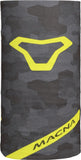 MACNA SUMMER TUBE LOGO CALENTADOR DE CUELLO UNISEXO GRIS AMARILLO FLUO NEGRO