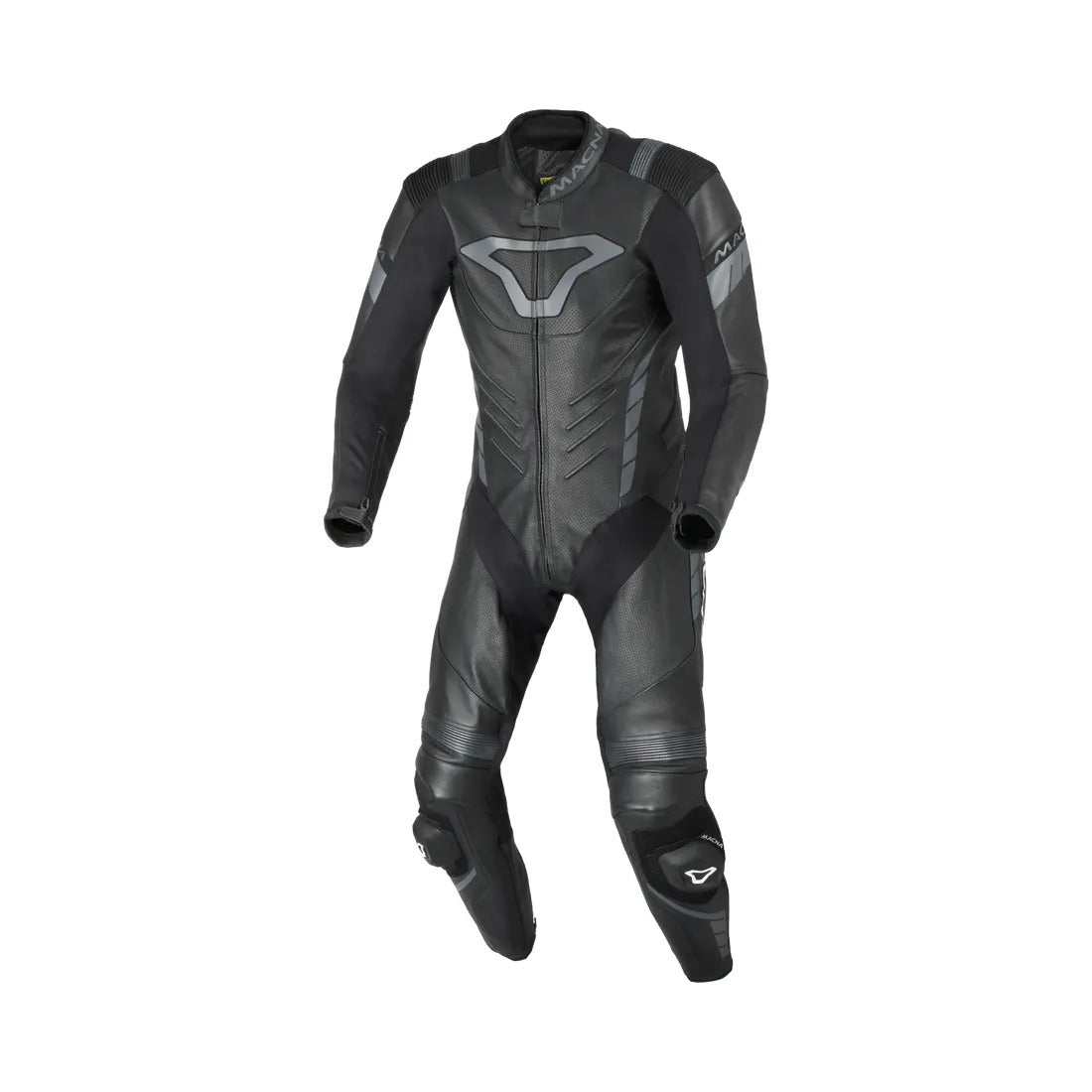 MACNA VARSHALL 1 PC Moto Homem Perforado Couro Fatos Preto – 1 – Maximomoto PT