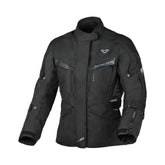 Macna Zastra Mujer Chaqueta Textil Impermeable Moto Negro – Maximomoto PT