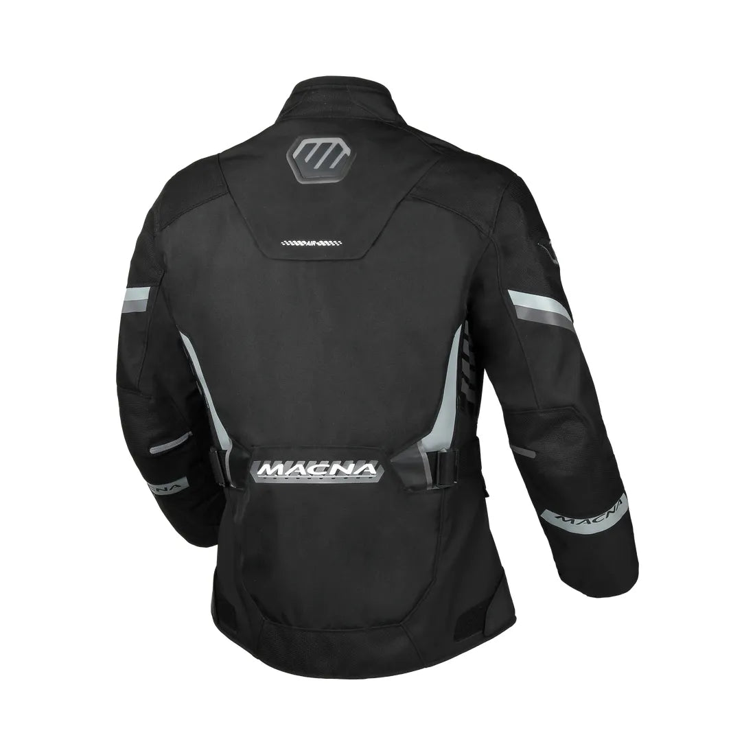 Macna Zastra Mujer Chaqueta Textil Impermeable Moto Negro