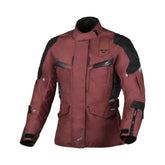 Macna Zastra mujer Chaqueta textil impermeable moto burdeos – Maximomoto PT