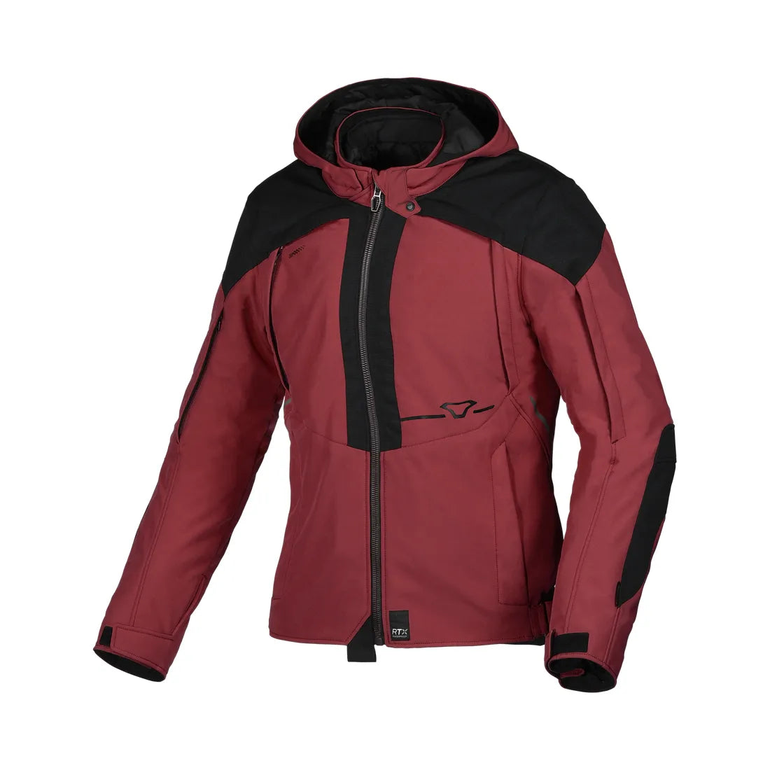 Macna Territor women's motorcycle jacket Burdeos Black – 1 – Maximomoto PT