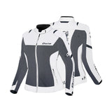 BELA MESH PRO Casacos De Moto Senhora Gelo Cinza