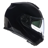 NOLAN N100-6 CLASSICO 301 Modular Abatable Casco Preto Brilhante