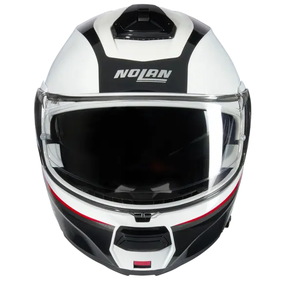 NOLAN N100-6 NCOGNITO 344 Moto Modular Capacete Branco Vermelho Preto – 2 – Maximomoto PT