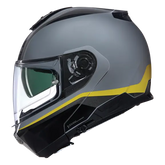 NOLAN N100-6 INCOGNITO 346 Moto Modular Capacete Cinza Amarelo Preto – Maximomoto PT