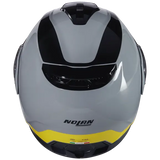 NOLAN N100-6 INCOGNITO 346 Moto Modular Capacete Cinza Amarelo Preto