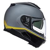 NOLAN N100-6 INCOGNITO 346 Moto Modular Capacete Cinza Amarelo Preto