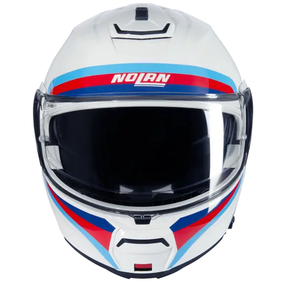 NOLAN N100-6 SSOLUTO 347 Modular Motorcycle Helmet White Blue Red Blue – 2 – Maximomoto PT