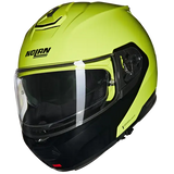 NOLAN N100-6 MIVEDI 329 Moto Modular Capacete Impulso Verde Preto