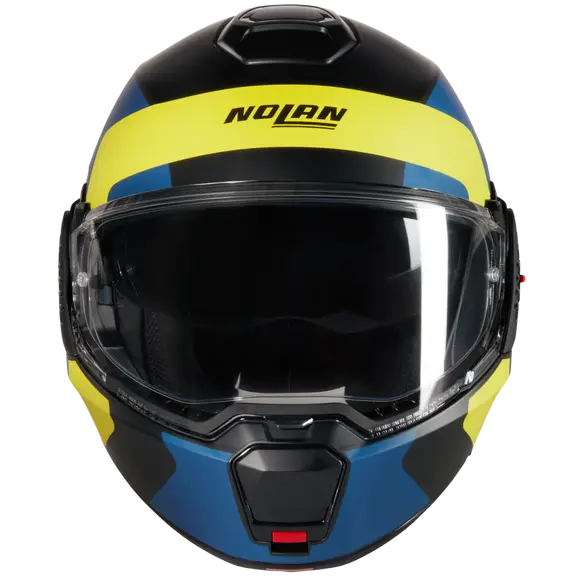 NOLAN N120-1 Omocromo 346 Motorcycle Modular Helmet Black Blue Gillao – 2 – Maximomoto PT