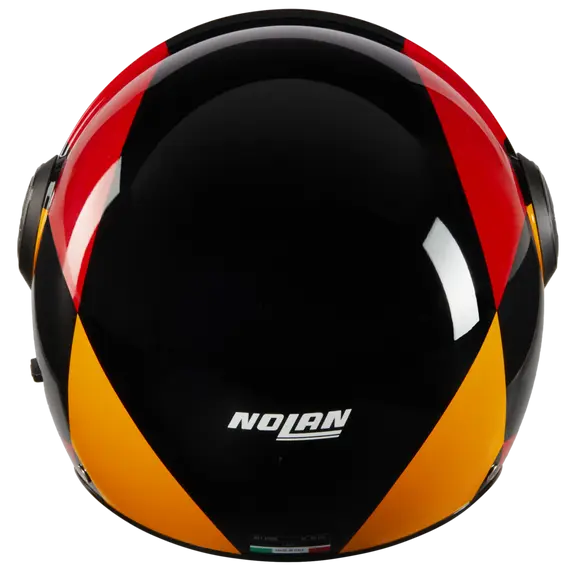 NOLAN N21 Visor Bicromo 350 cara abierta Casco Nero Rosso Arancione – 5 – Maximomoto PT