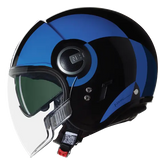 NOLAN N21 Bichrome Display 351 Nero Azul Azzurro Jet Hull – Maximomoto PT