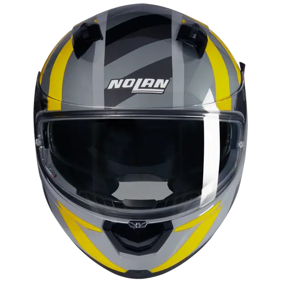 NOLAN N60-6 Sport DINAMICO 344 INTEGRAL CASCO GRIGIO GIALLO NERO – 2 – Maximomoto PT