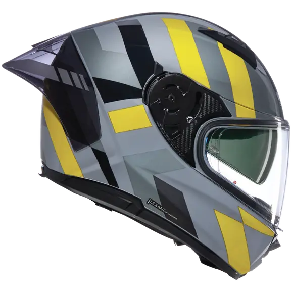 NOLAN N60-6 Sport DINAMICO 344 INTEGRAL CASCO GRIGIO GIALLO NERO – 5 – Maximomoto PT