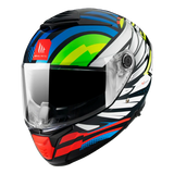 MT THUNDER 4 SV DRAX B7 Casco Integral Deportivo Para Moto Brillo