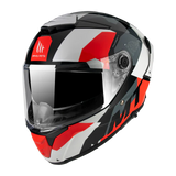 MT THUNDER 4 SV FADE A0 Casco Integral De Moto Perla Brillante