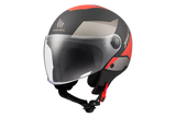 MT STREET S POKE B5 mate Casco de moto jet de estilo retro