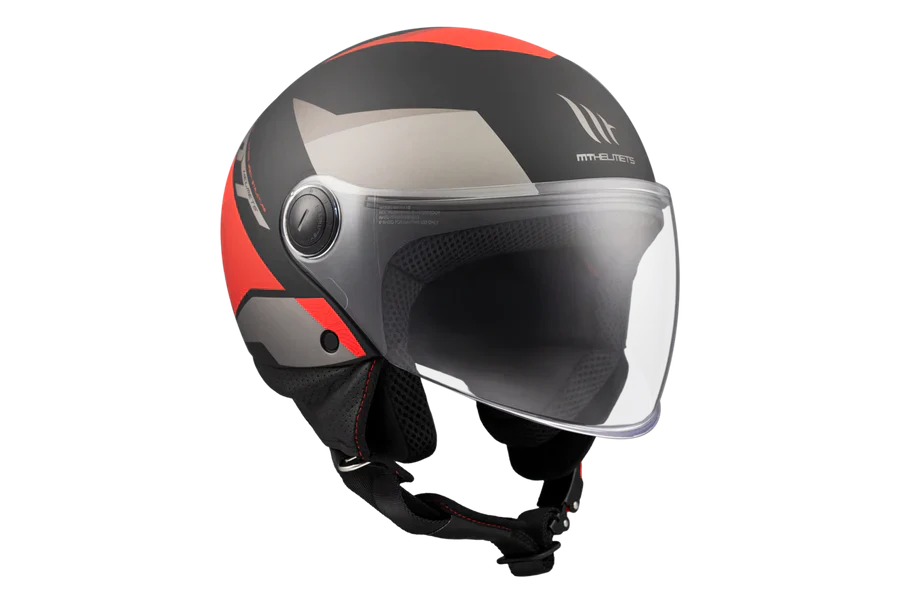 MT STREET S POKE B5 matte retro-style jet motorcycle helmet – 3 – Maximomoto PT