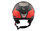 MT STREET S POKE B5 mate Casco de moto jet de estilo retro