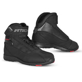 R-TECH AIRPRO Moto Urbana Couro Botas Preto