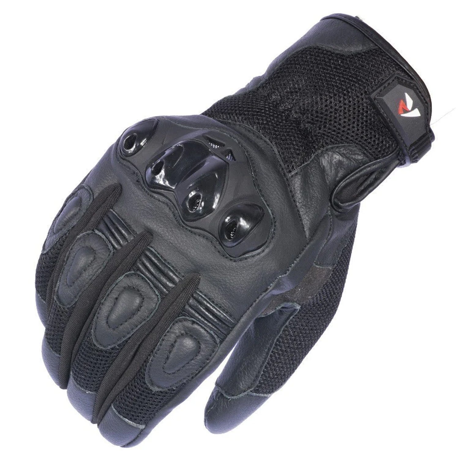 R-TECH AVIGNON Black Leather Motorcycle Gloves – 2 – Maximomoto PT