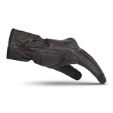 R-TECH DYNAMIC Motorcycle Leather Gloves Brown