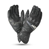 R-TECH GP Motorcycle Leather Gloves Black – Maximomoto PT