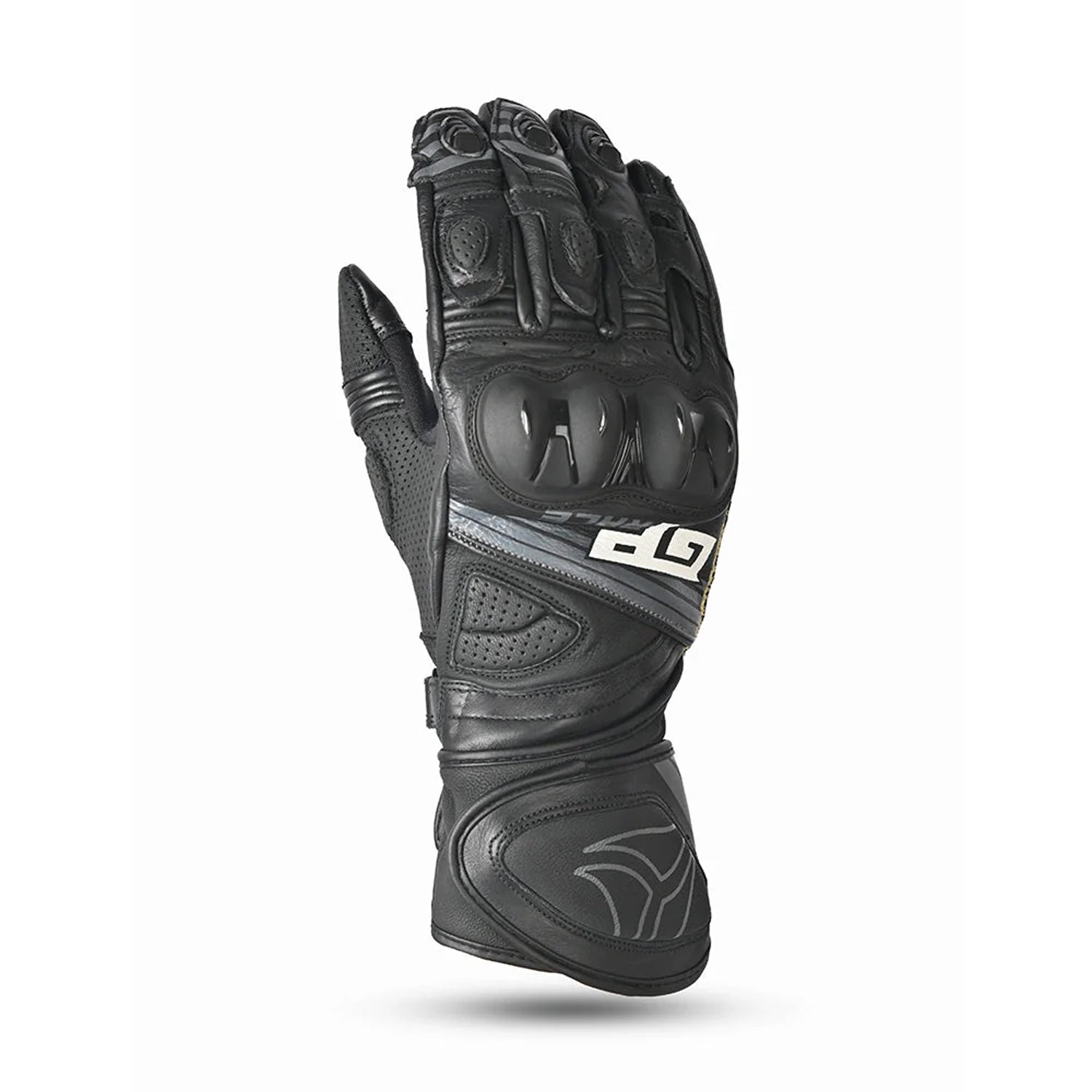 R-TECH GP Motorcycle Leather Gloves Black – 2 – Maximomoto PT