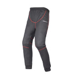 R-TECH JOG Térmico Textil Corta-vento Preto Vermelho