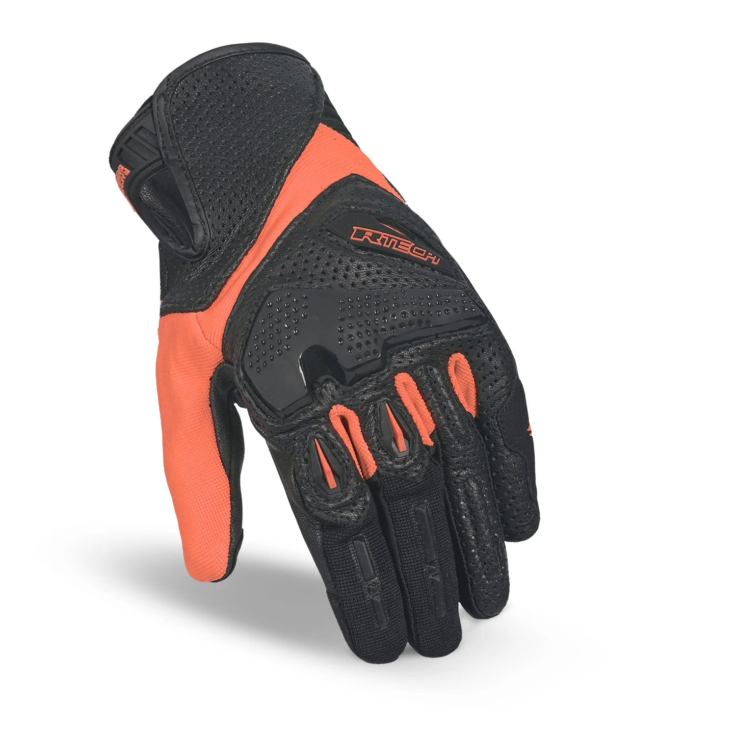 R-TECH KNIGHT RIDER Moto Luvas Preto Vermelho – 2 – Maximomoto PT