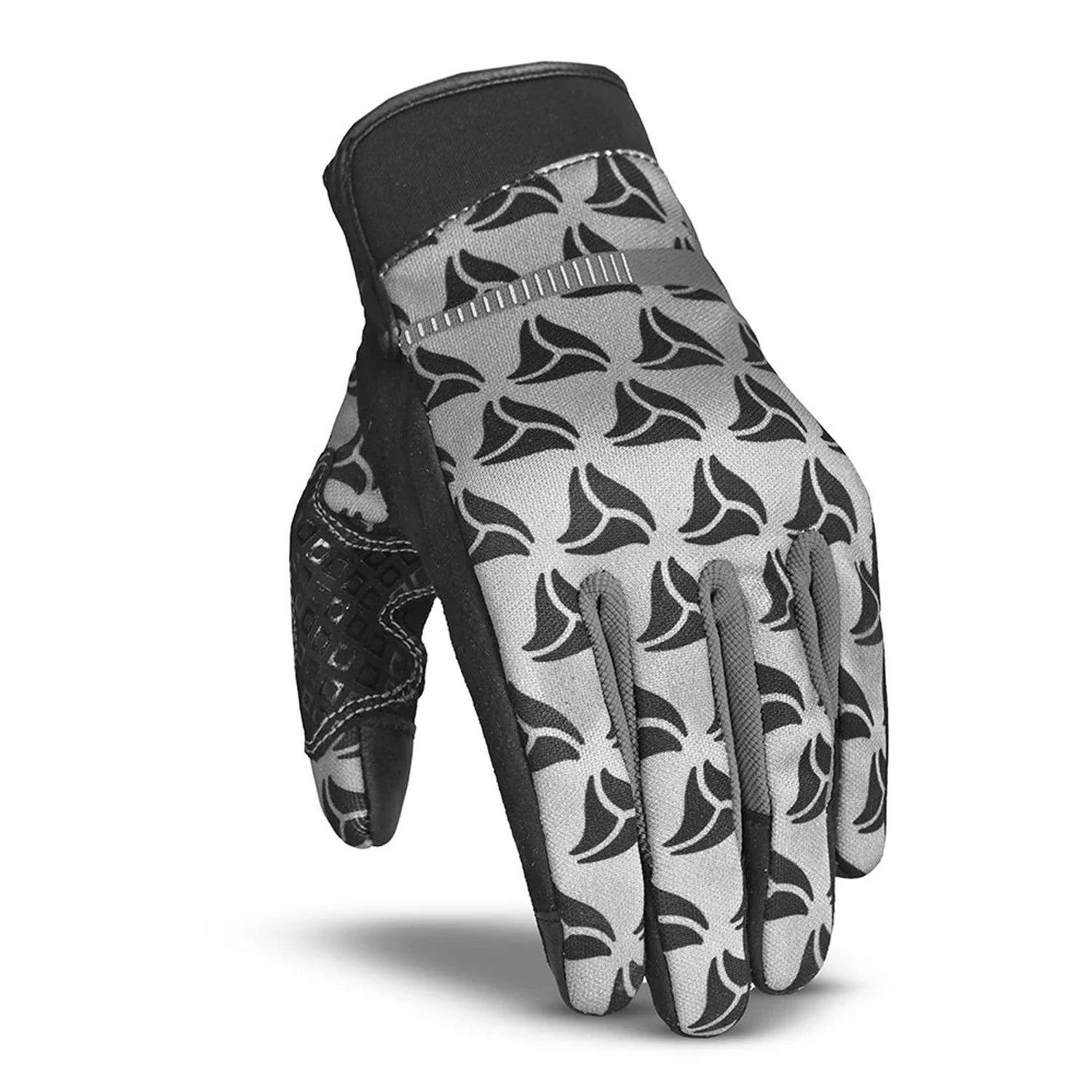 R-TECH LEOPARD Motorcycle Textile Gloves Black Gray – 2 – Maximomoto PT