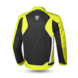 R-TECH MOTRIL Motorcycle Textile Jackets Black Fluorescent Yellow