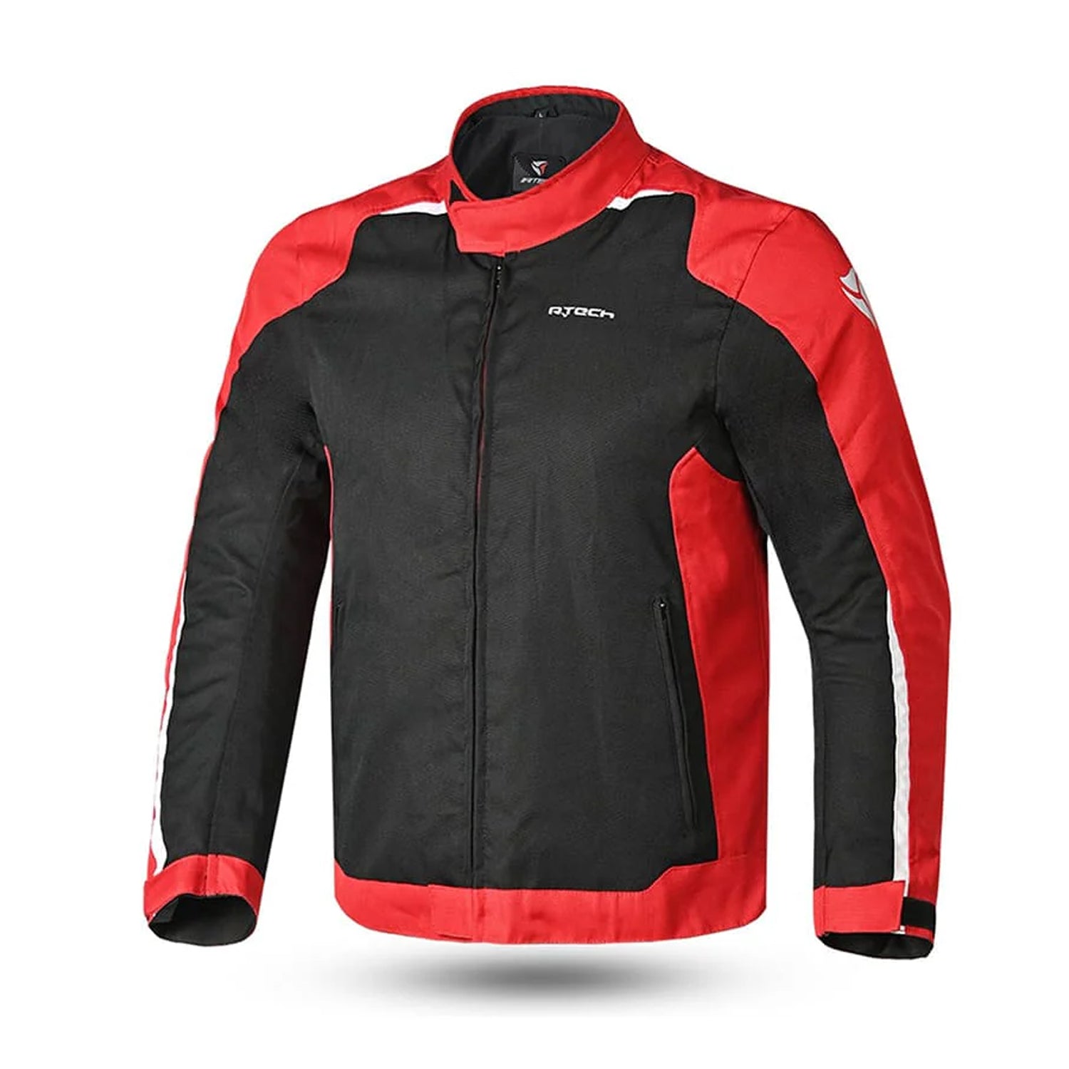 R-TECH MOTRIL Casacos De Moto Textil Preto Vermelho – 1 – Maximomoto PT