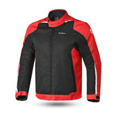 R-TECH MOTRIL Motorcycle Textile Jackets Black Red – Maximomoto PT