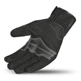 R-TECH PRIMA Black Leather Motorcycle Gloves