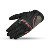 R-TECH RIDE PRO Motorcycle Gloves, Brown