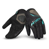 R-TECH RIDE PRO Moto Luvas Senhora Preto Turquesa – Maximomoto PT