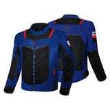 R-TECH SPIRAL MESH Moto Casacos Navy Azul Preto