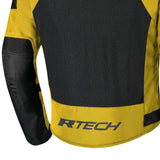 R-TECH SPIRAL MESH Moto Casacos Olive Preto