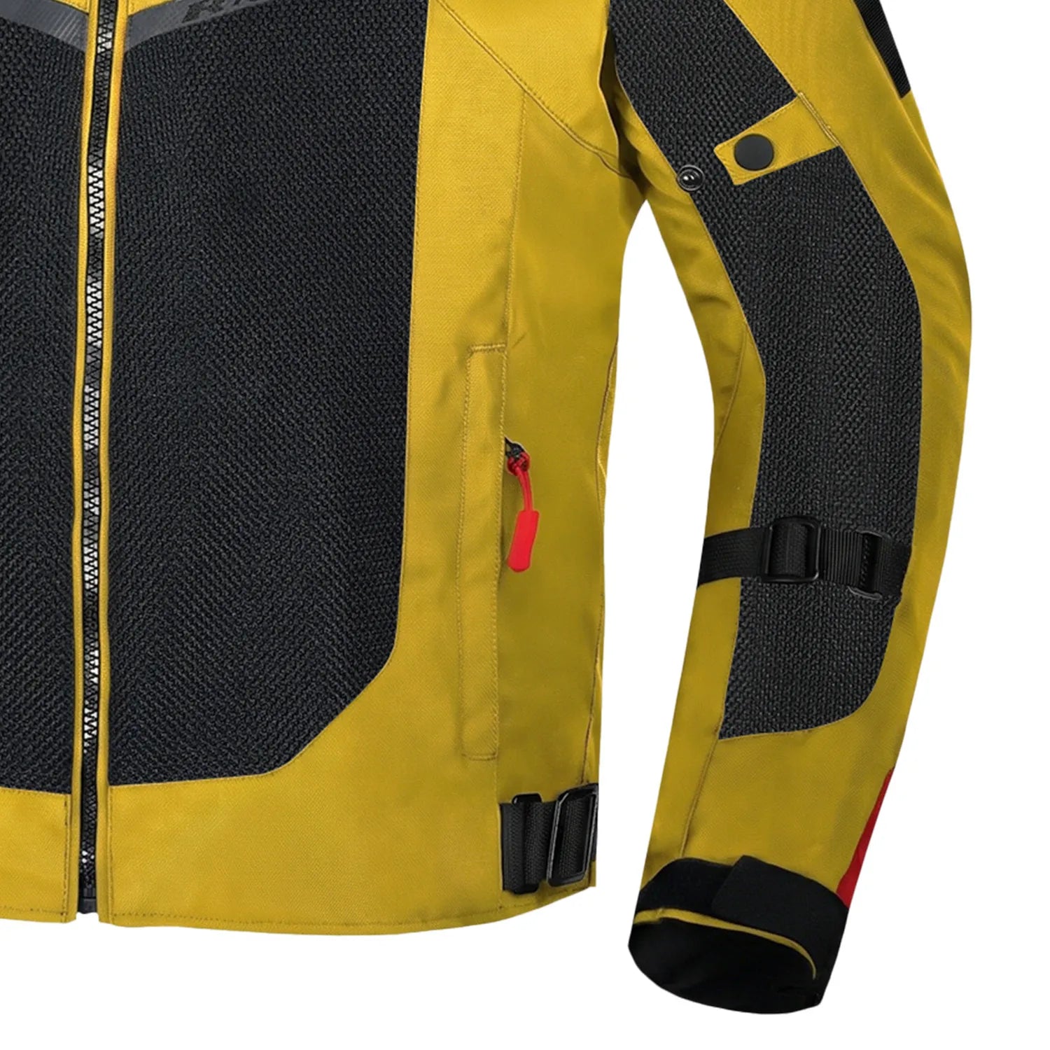 R-TECH SPIRAL MESH Moto Casacos Olive Preto – 6 – Maximomoto PT