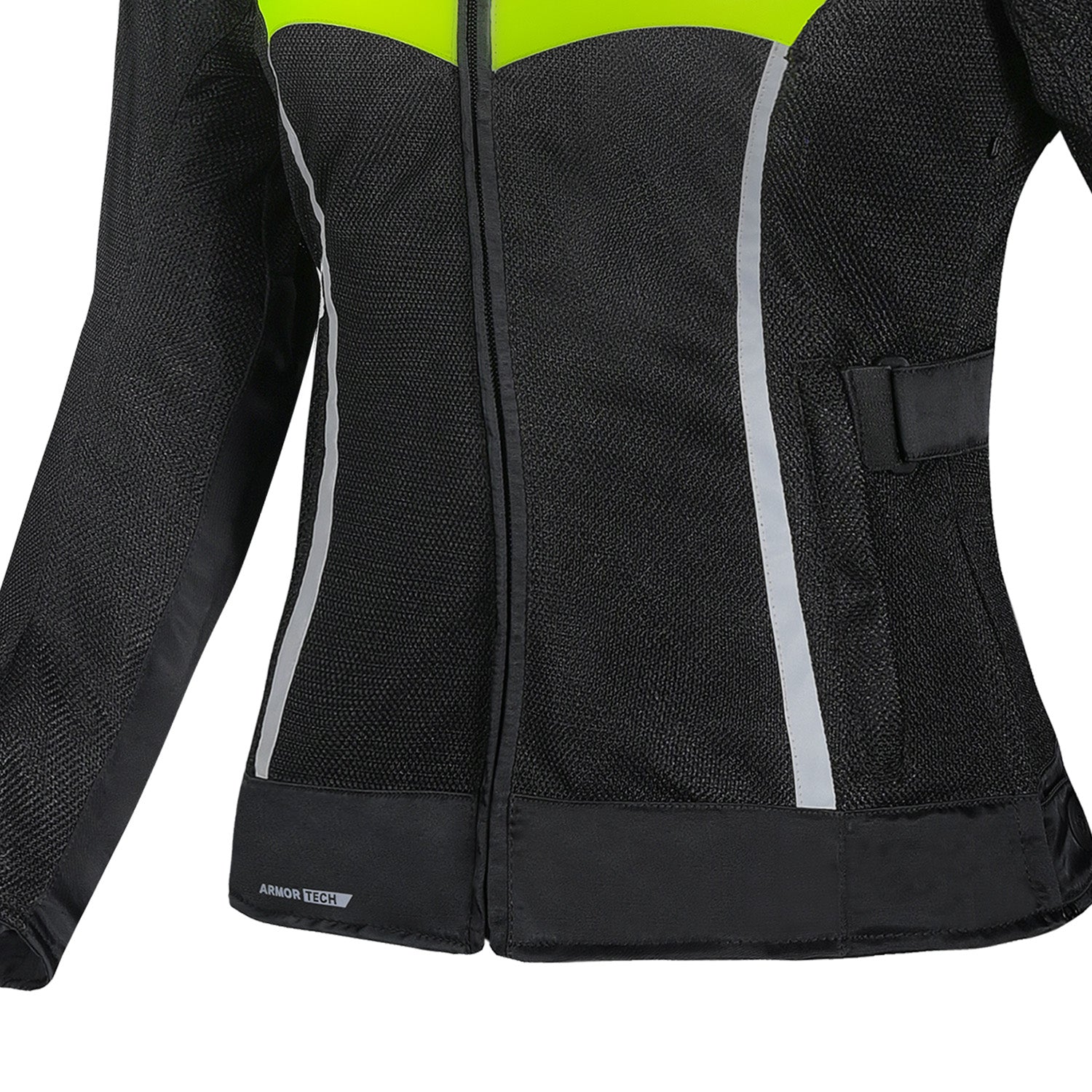 R-TECH SUPER LITE AIR Casacos De Moto Senhora Preto Amarillo Fluo – 5 – Maximomoto PT