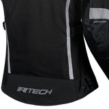 R-TECH SUPER LITE AIR Casacos De Moto Senhora Preto Amarillo Fluo