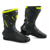 R-TECH TORNADO 2.0 Botas De Couro Preto Amarillo Fluo – Maximomoto PT