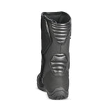 R-TECH TROJAN LUNAR Black Leather Motorcycle Boots